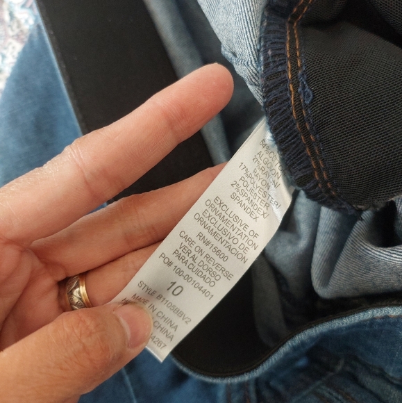 Democracy Ab Solution Jeggings Jeans Size 10 - Picture 8 of 9